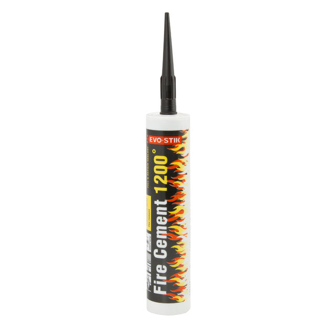 Bostik Fire Cement 1200 Black Cartridge