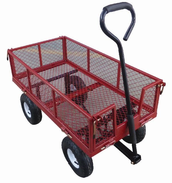 Medium Duty Garden Utility Cart 38" X 20" 250kg Capacity