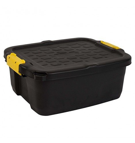 24L Heavy Duty Storage Box with Lid