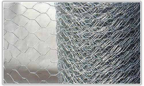 1200mm X 25mm X 10Mtr Hexagonal Wire Mesh Roll