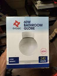 100W Bathroom Globe